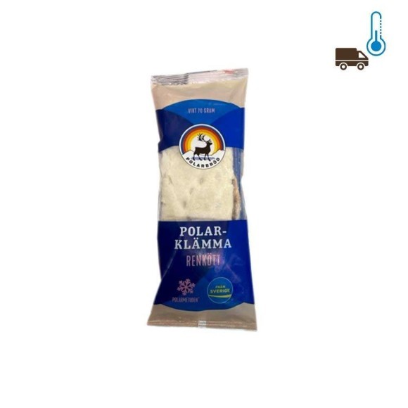 Polarbröd Polarklämma Renkött / Bread with Reindeer meat 70g Polarbröd Polarklämma Renkött / Bread with Reindeer meat 70g