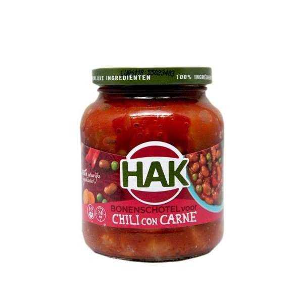 Hak Bonenschotel voor Chili con Carne / Beans Mix for Chili con Carne 360g Hak Bonenschotel voor Chili con Carne / Beans Mix for Chili con Carne 360g