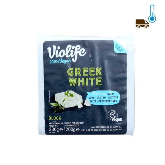 Violife Bloque Vegano Griego Blanco 230g Violife Bloque Vegano Griego Blanco 230g