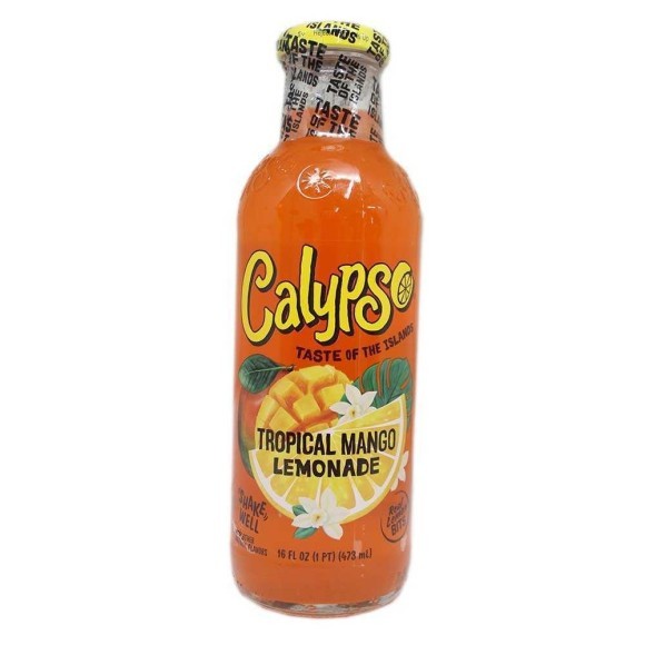Calypso Tropical Mango Lemonade / Limonada Mango Tropical 473ml