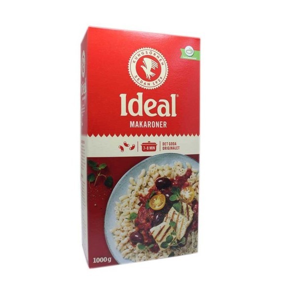 Kungsörnen Ideal Makaroner / Macarrones 1Kg Kungsörnen Ideal Makaroner / Macarrones 1Kg