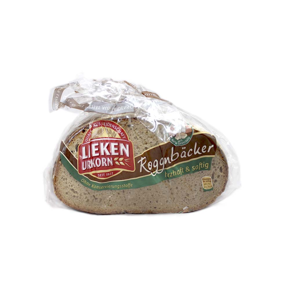 Lieken Urkorn Roggnbäcker Herzhaft&Saftig / Pan de Centeno 500g Lieken Urkorn Roggnbäcker Herzhaft&Saftig / Pan de Centeno 500g