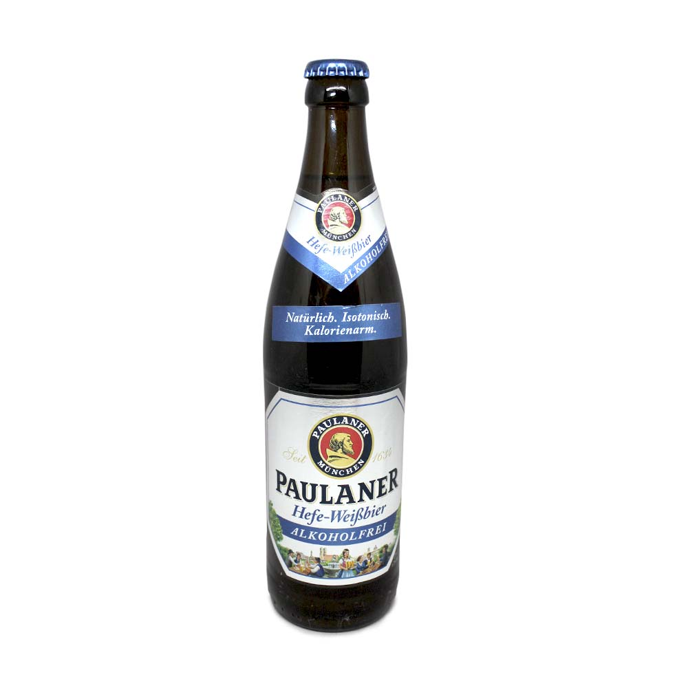 Paulaner Hefe-Weißbier Alkoholfrei / Cerveza de Trigo sin Alcohol 0,5L