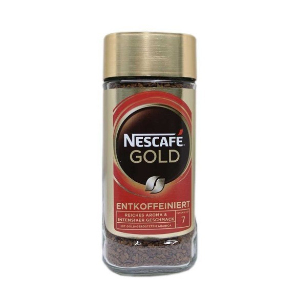 Nescafé Gold Entkoffeiniert / Café Soluble Descafeinado 100g Nescafé Gold Entkoffeiniert / Café Soluble Descafeinado 100g