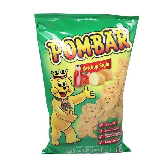 Funny-Frisch Pom-Bär Ketchup Style / Snacks de Patata sabor Ketchup 75g Funny-Frisch Pom-Bär Ketchup Style / Snacks de Patata sabor Ketchup 75g