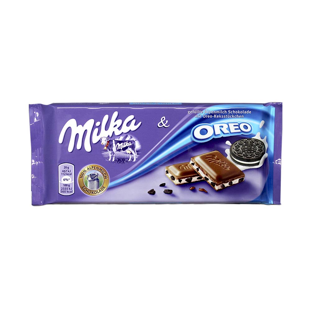 Milka Oreo / Chocolate con Galleta Oreo 100g