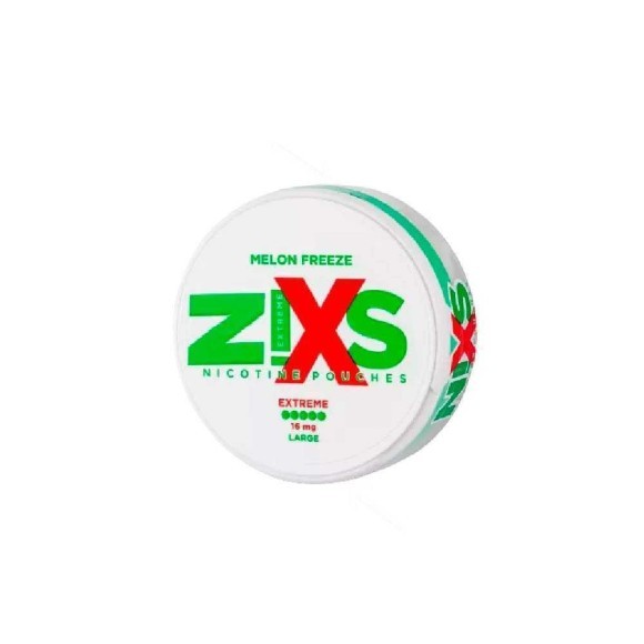 Zixs Nicotine Pouches Melon Freeze / Sachets Nicotine 16g Zixs Nicotine Pouches Melon Freeze / Sachets Nicotine 16g