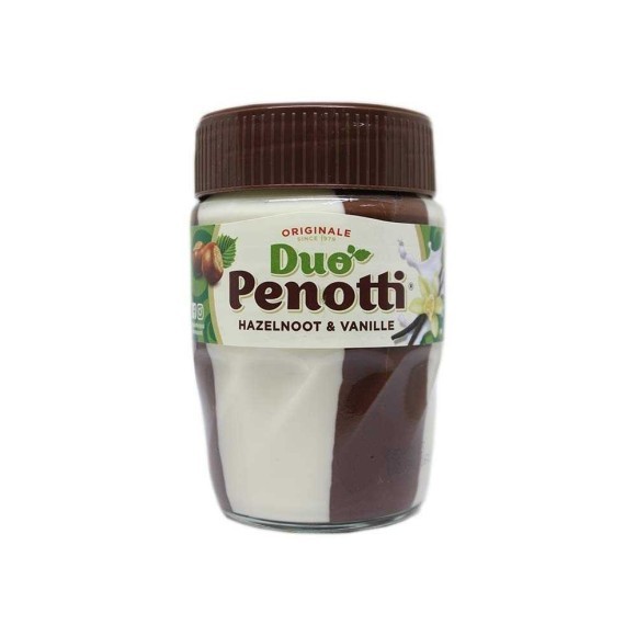 Duo Penotti Hazelnoot&Vanille / Hazelnut and Vanilla Cream 400g Duo Penotti Hazelnoot&Vanille / Hazelnut and Vanilla Cream 400g