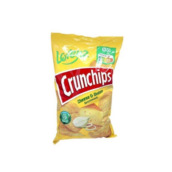 Lorenz Crunchips Cheese&Onion / Patatas Fritas sabor Queso y Cebolla 175g Lorenz Crunchips Cheese&Onion / Patatas Fritas sabor Queso y Cebolla 175g