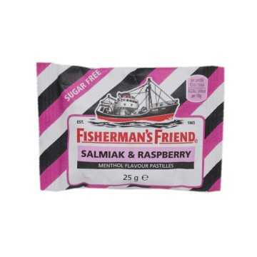 Fisherman’s Friend Salmiak&Raspberry Sugar Free / Caramelos Salmiak y Frambuesa Sin Azúcar 25g