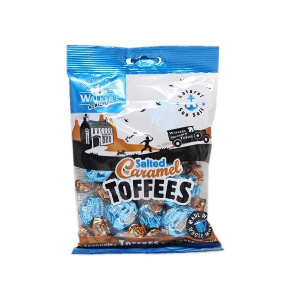 Walker’s Salted Caramel Toffees / Toffees con Caramelo Salado 150g Walker’s Salted Caramel Toffees / Toffees con Caramelo Salado 150g