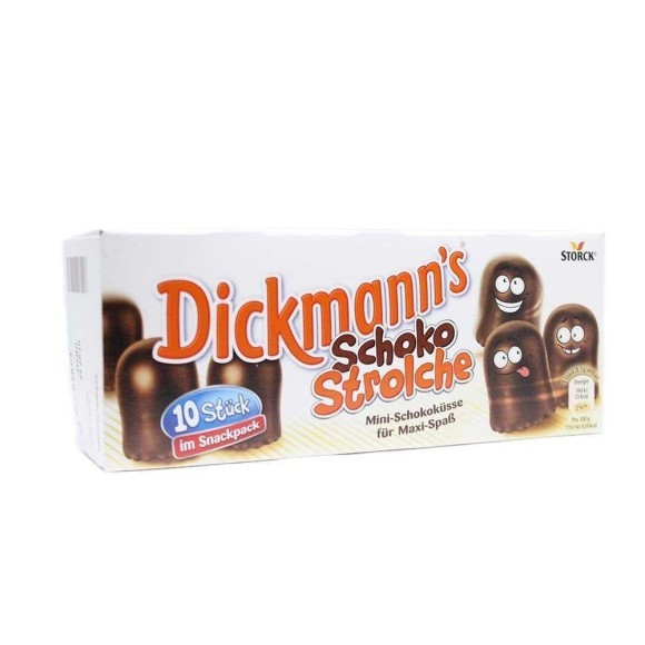 Dickmann’s Schoko Strolche Mini / Chocolate Kisses x10 Dickmann’s Schoko Strolche Mini / Chocolate Kisses x10