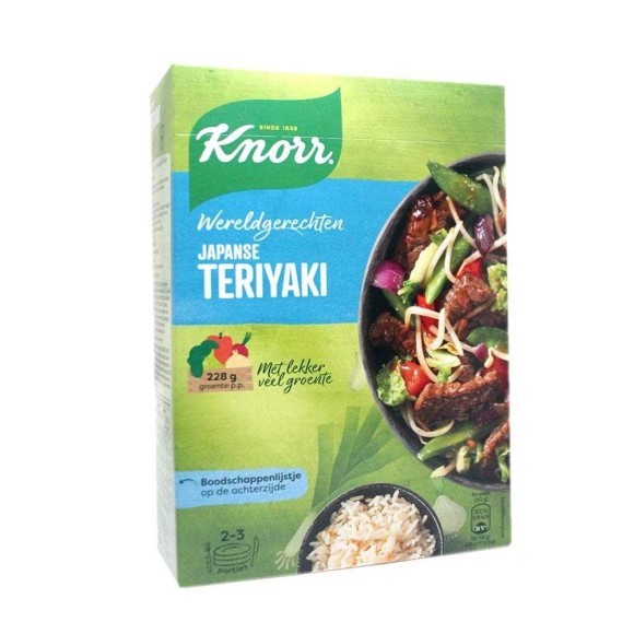 Knorr Japanse Teriyaki / Mix Box for Japanese Teriyaki 250g Knorr Japanse Teriyaki / Mix Box for Japanese Teriyaki 250g