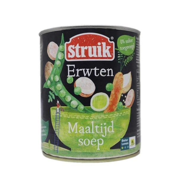 Struik Erwten Maaltijdsoep / Sopa de Guisantes 800ml Struik Erwten Maaltijdsoep / Sopa de Guisantes 800ml
