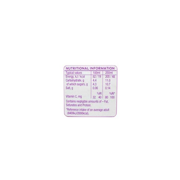 Ribena Blackcurrant 1L Ribena Blackcurrant 1L