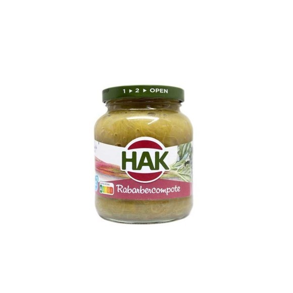 Hak Rabarber Compote / Compota de Ruibarbo 360g Hak Rabarber Compote / Compota de Ruibarbo 360g