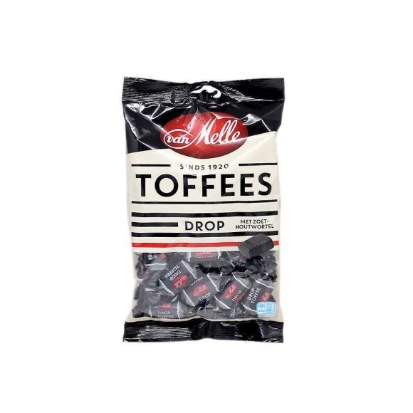 Van Melle Drop Toffees 275g/ Liquorice Toffees Van Melle Drop Toffees 275g/ Liquorice Toffees