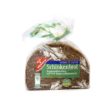 Gut&Günstig Schinkenbrot Geschnitten / Rye Bread 500g