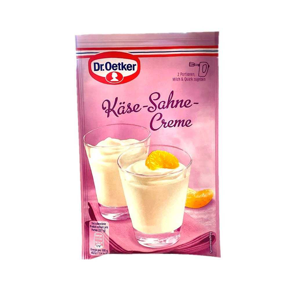 Dr.Oetker Käse-Sahne-Creme / Mezcla para Crema de Queso 63g