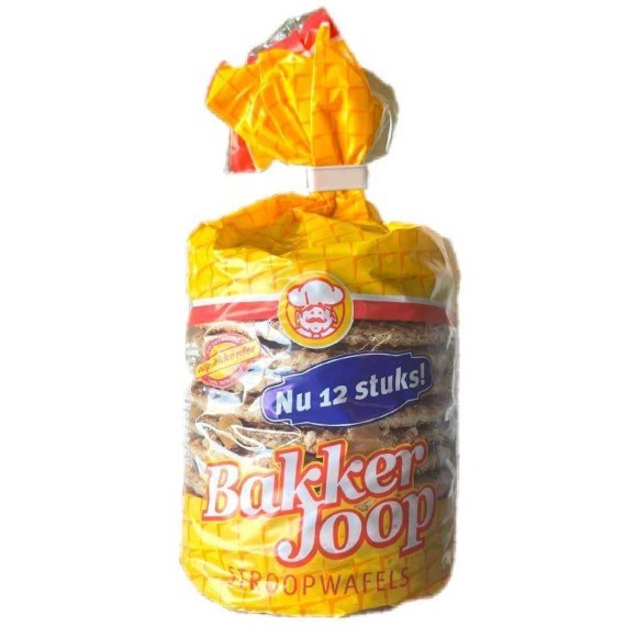 Bakker Joop Stroopwafels / Galletas de Gofre 378g Bakker Joop Stroopwafels / Galletas de Gofre 378g