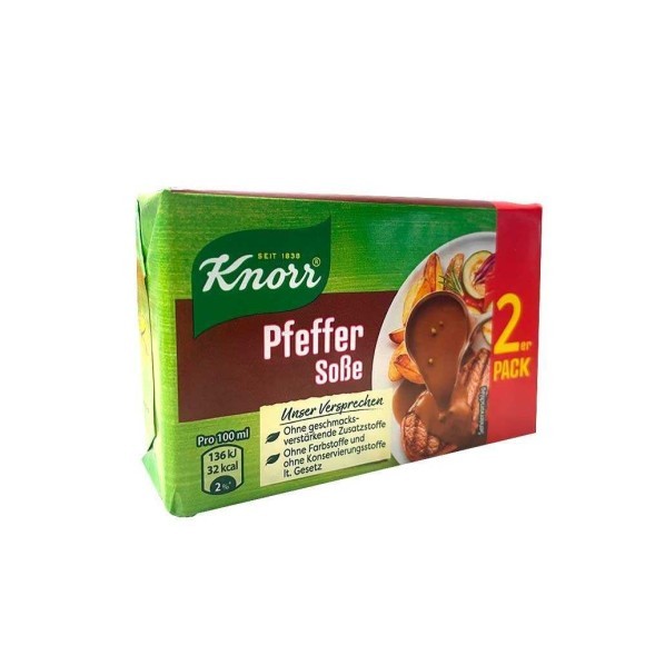 Knorr Pfeffer Soße x2/ Pepper Sauce Mix Knorr Pfeffer Soße x2/ Pepper Sauce Mix