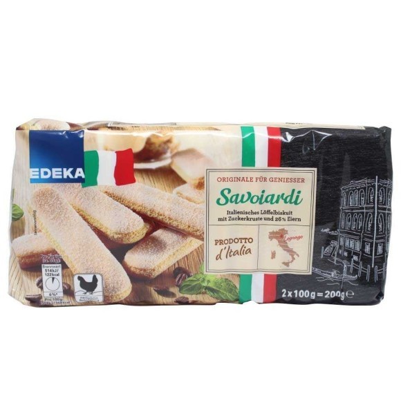 Edeka Savoiardi / Bizcochos de Soletilla 200g Edeka Savoiardi / Bizcochos de Soletilla 200g