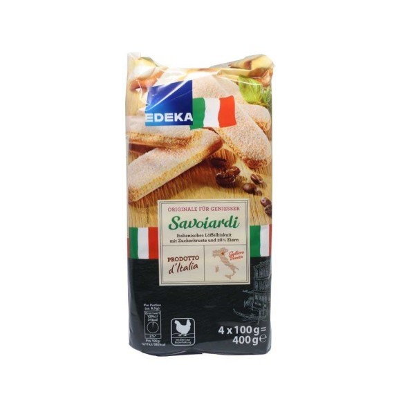 Edeka Savoiardi / Italian Ladyfingers 400g Edeka Savoiardi / Italian Ladyfingers 400g
