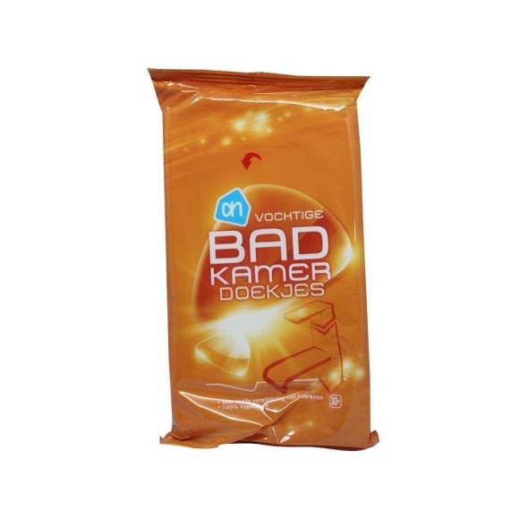 AH Vochtige Badkamer Doekjes / Toallitas de Limpieza para Baño x30 AH Vochtige Badkamer Doekjes / Toallitas de Limpieza para Baño x30