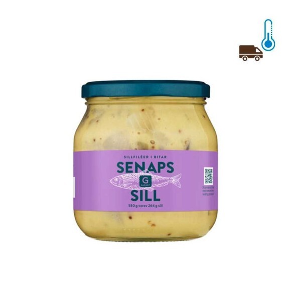 Garant Senapssill / Arenques en Salsa de Mostaza 550g Garant Senapssill / Arenques en Salsa de Mostaza 550g