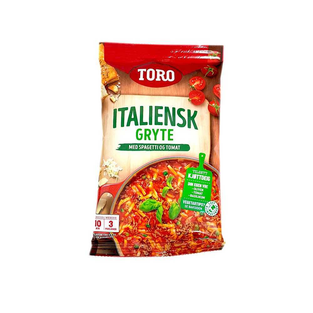Toro Italiensk Gryte Med Spagetti og Tomat / Italian Pot 176g