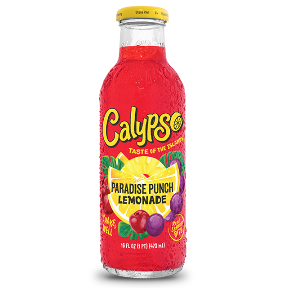 Calypso Paradise Punch Lemonade / Limonada de Frutas 473ml Calypso Paradise Punch Lemonade / Limonada de Frutas 473ml