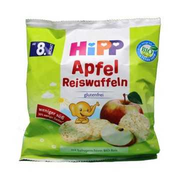 Hipp Apfel Reiswaffeln / Tortitas de arroz de manzana y frambruesa para niños 30g