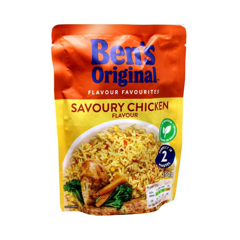 Ben's Express Chicken Flavoured Rice / Arroz con Sabor a Pollo 250g
