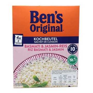 Ben's Basmati & Jasmin Rice 4x125g
