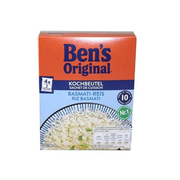 Ben's Original Basmati-Reis / Arroz Basmati 500g Ben's Original Basmati-Reis / Arroz Basmati 500g