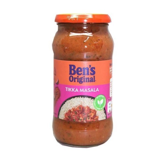Ben's Original Tikka Masala Sauce / Salsa Tikka Masala para Pollo 450g Ben's Original Tikka Masala Sauce / Salsa Tikka Masala para Pollo 450g