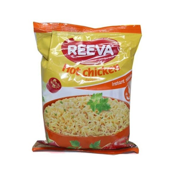 Reeva Hot Chicken Instant Noodles / Fideos Instantáneos sabor Pollo Picante 60g Reeva Hot Chicken Instant Noodles / Fideos Instantáneos sabor Pollo Picante 60g