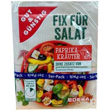 Gut&Günstig Fix Für Salat Paprika-Kräuter x5/ Salad Seasoning Paprika&Herbs