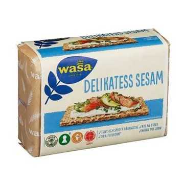 Wasa Delikatess Sesam / Rye Bread with Sesame 285g