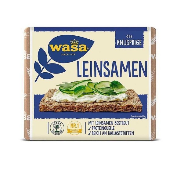 Wasa Leinsamen/ Pan de Linaza 225g Wasa Leinsamen/ Pan de Linaza 225g