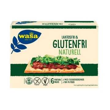 Wasa Glutenfri & Laktosfri Naturell / Pan Crujiente sin Lactosa y sin Gluten 240g
