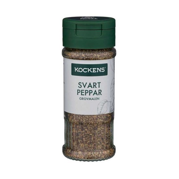 Kockens Svartpeppar Grovmalen 41g/ Coarsed Black Pepper Kockens Svartpeppar Grovmalen 41g/ Coarsed Black Pepper