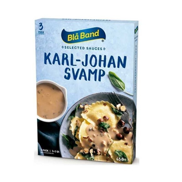 Blå Band Karl-Johan Svampsås / Mushrooms Sauce x3 Blå Band Karl-Johan Svampsås / Mushrooms Sauce x3