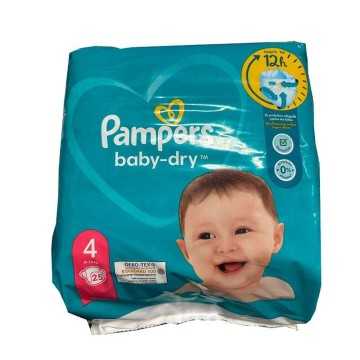 Pampers Baby-Dry Maxi 4 / Diapers Size 4 x25