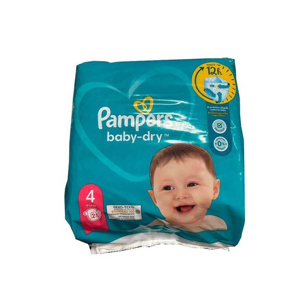 Pampers Baby-Dry Maxi 4 / Pañales Talla 4 x25