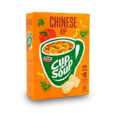 Unox Cup a Soup Chinese Kip / Sopa de Pollo Chino x3