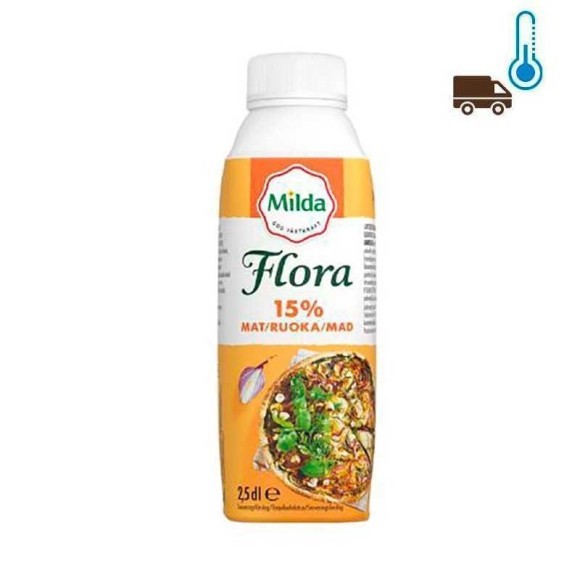 Milda Flora Mat LF 15% / Cream 15% 250ml Milda Flora Mat LF 15% / Cream 15% 250ml
