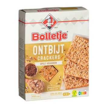 Bolletje Ontbijt Crackers Spelt Volkoren / Crackers de Espelta Integrales 240g