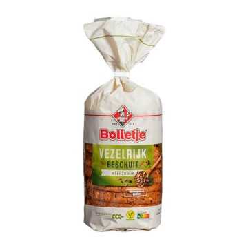 Bolletje Beschuit Vezelrijk Meerzaden 10 stuks / Multiseed Crunchy Bread Rich in Fiber x10
