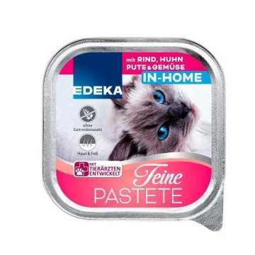 Edeka Feine Pastete in Home / Comida para Gato 100g